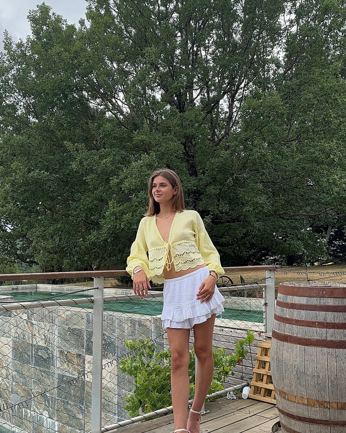Gilet Lilou jaune