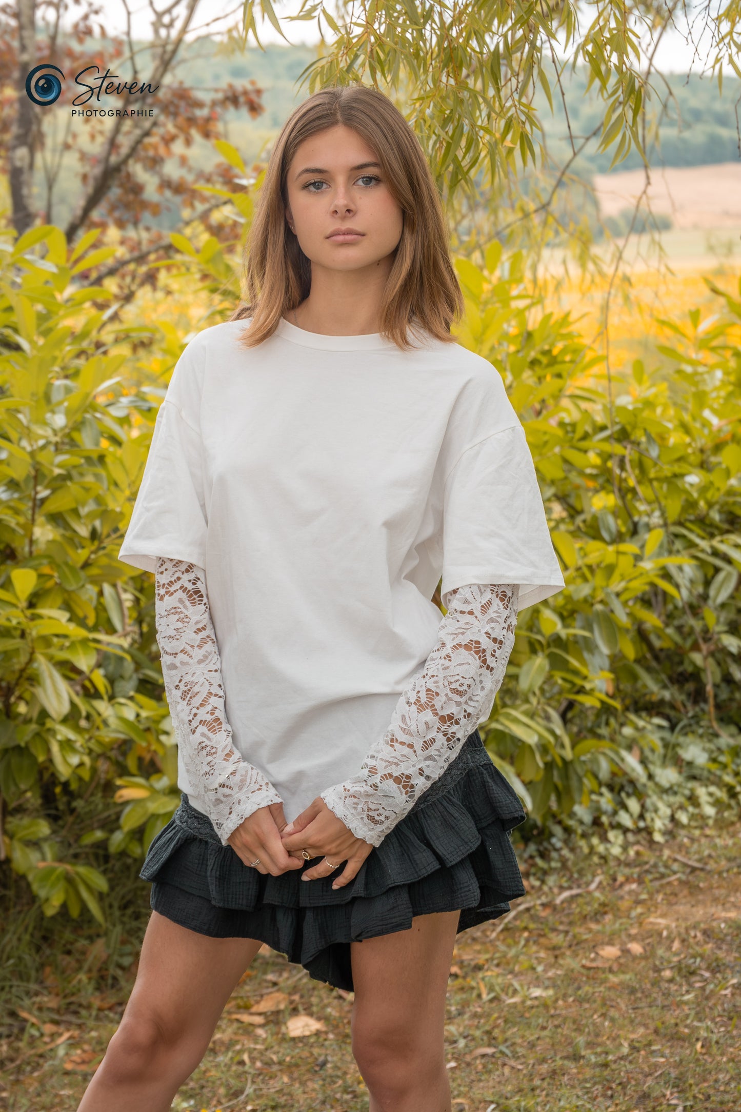 Tee-shirt Elise blanc
