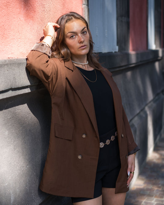 Veste Amandine Marron