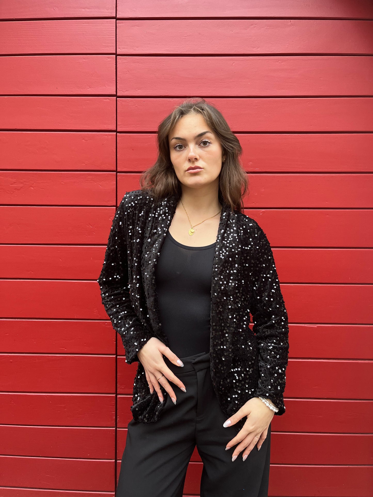 Blazer Maria à paillettes