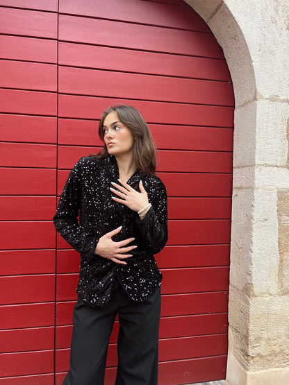 Blazer Maria à paillettes