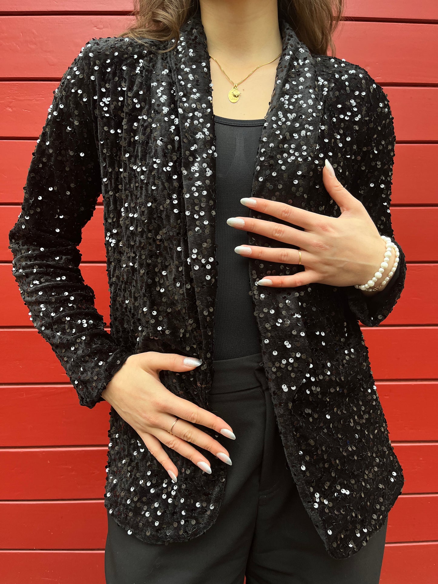 Blazer Maria à paillettes