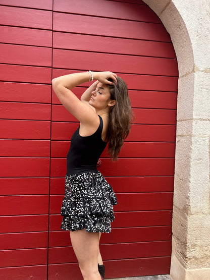 Jupe Short Léa à paillettes