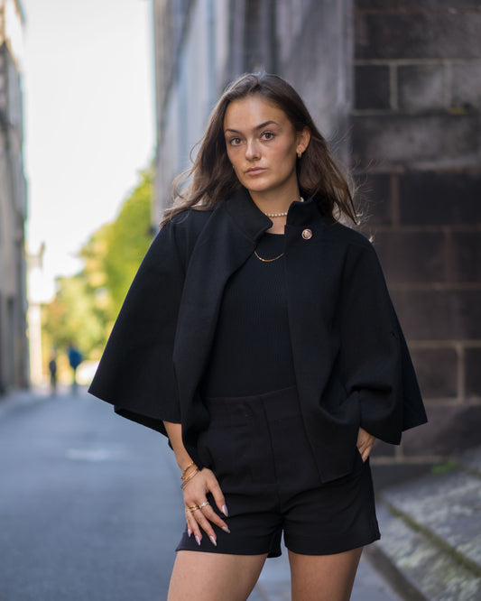 Poncho Mia Noir