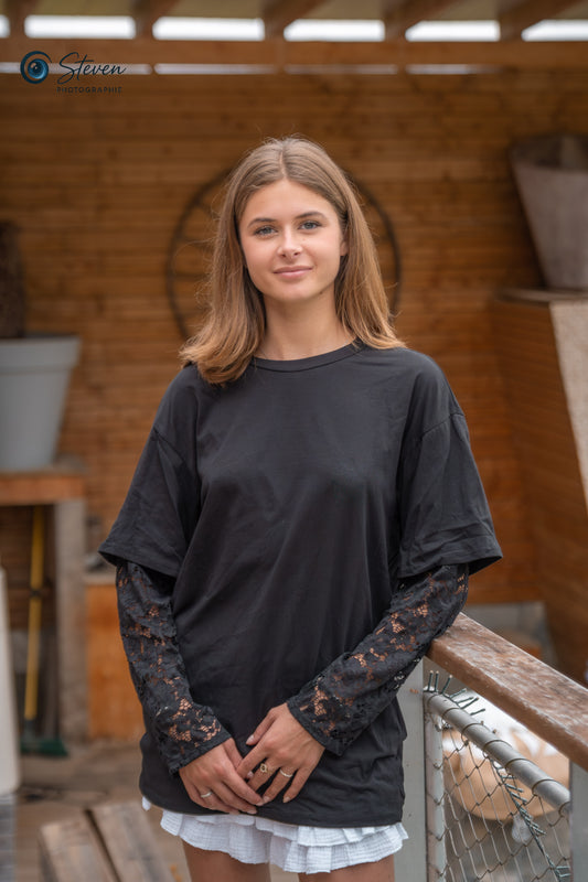 Tee-shirt Elise Noir